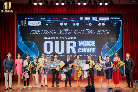 Chung kết cuộc thi giọng nói truyền hình “Our Voice - Our Choice”