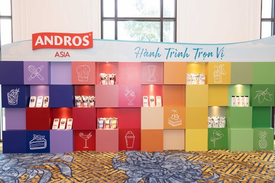 ANDROS Asia ra mắt 12 sản phẩm mới đón đầu xu hướng F&B