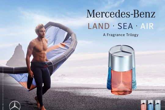 Mercedes-Benz Land, Sea, Air - Bộ ba mùi hương sáng tạo mới