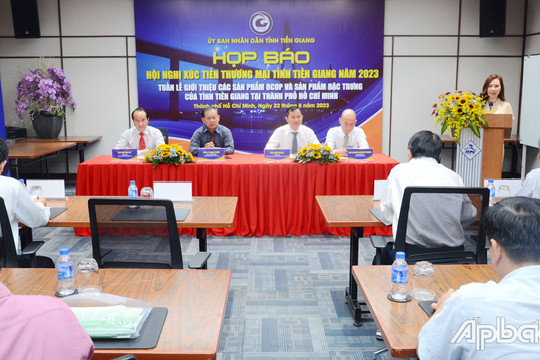 Tuần lễ giới thiệu các sản phẩm OCOP của tỉnh Tiền Giang tại TP.HCM