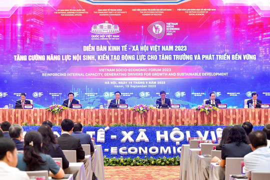 Diễn đàn Kinh tế - Xã hội Việt Nam 2023: 3 vấn đề lớn cần tìm ra giải pháp