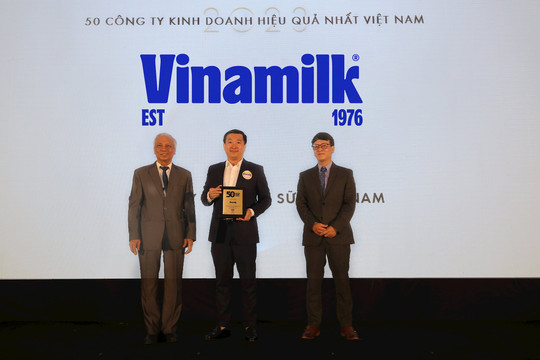 Vinamilk luôn nằm trong top doanh nghiệp niêm yết hàng đầu hơn 10 năm qua