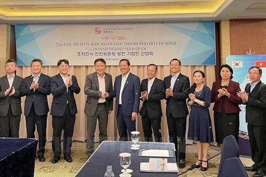 TP.HCM thắt chặt quan hệ với các địa phương, doanh nghiệp Hàn Quốc