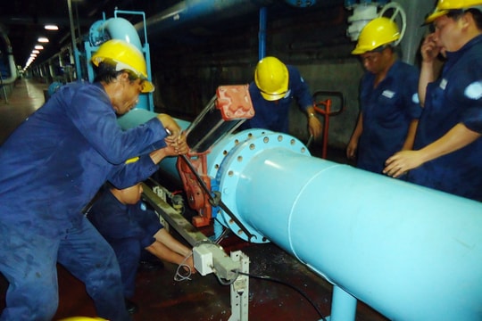 Thông báo tạm gián đoạn ngưng cấp nước một số quận huyện cuối tuần