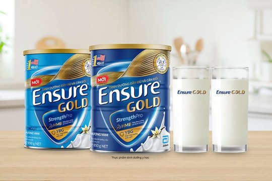 Abbott ra mắt Ensure Gold mới giúp tăng cường sức khỏe và miễn dịch cho người lớn tuổi