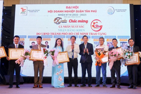 Hội Doanh nghiệp quận Tân Phú tăng cường liên kết, mở rộng và giúp hội viên phát triển vững mạnh