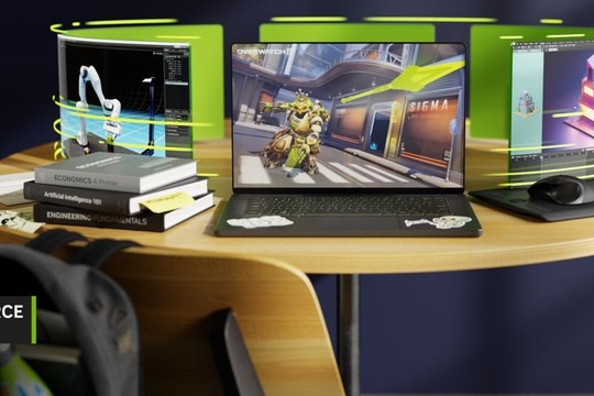 Laptop trang bị GeForce RTX 40 - Sự lựa chọn tối ưu cho học tập, giải trí và sáng tạo