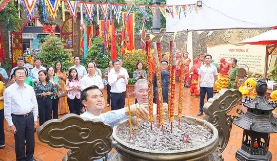 Lễ giỗ lần thứ 723 Quốc công tiết chế Hưng Đạo Đại vương Trần Quốc Tuấn