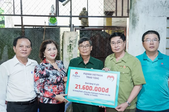 Fujiwa VietNam - Tri ân và kết nối với người lính Việt Nam qua chương trình "Trái tim người lính"