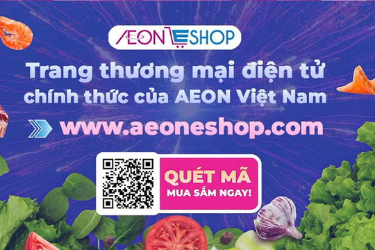 Aeon Việt Nam đổi mới trang thương mại điện tử Aeon Eshop