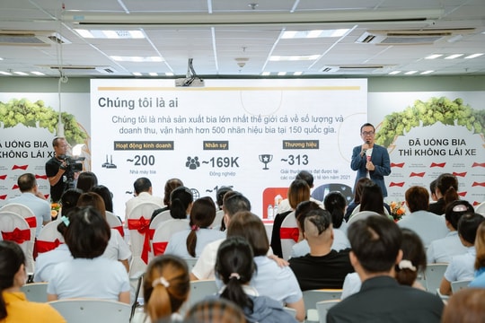 AB InBev tiếp tục nâng cao văn hoá thưởng thức bia có trách nhiệm