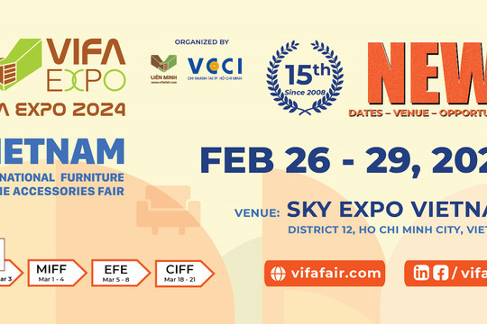 Hội chợ VIFA EXPO và VIFA ASEAN 2024: Địa điểm hấp dẫn cho ngành nội thất và gỗ Việt Nam