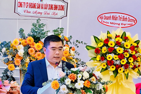 Ông Phan Tấn Đạt làm Chủ tịch Hiệp hội Công nghiệp Khoáng sản tỉnh Bình Dương
