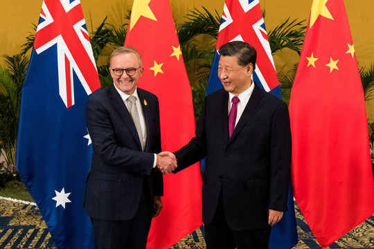Thủ tướng Úc hy vọng đẩy mạnh hợp tác kinh tế sau chuyến thăm Trung Quốc