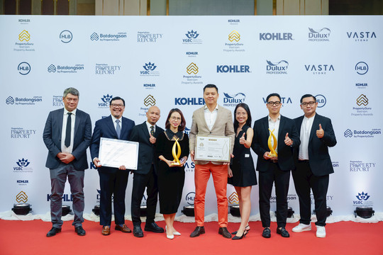 Kusto Home nhận "cú đúp" Giải thưởng tại Vietnam Property Awards 2023