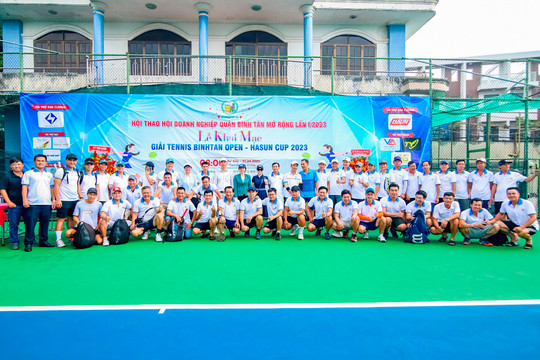 Hội Doanh nghiệp quận Bình Tân tổ chức hội thao năm 2023