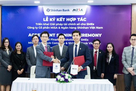 MISA và Ngân hàng Shinhan Việt Nam hợp tác triển khai giải pháp tài chính số cho SMEs