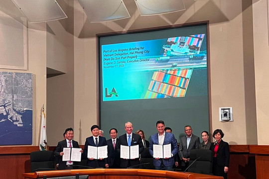 Cảng quốc tế Los Angeles - Mỹ hợp tác với tổ hợp các nhà đầu tư Mỹ và Việt Nam