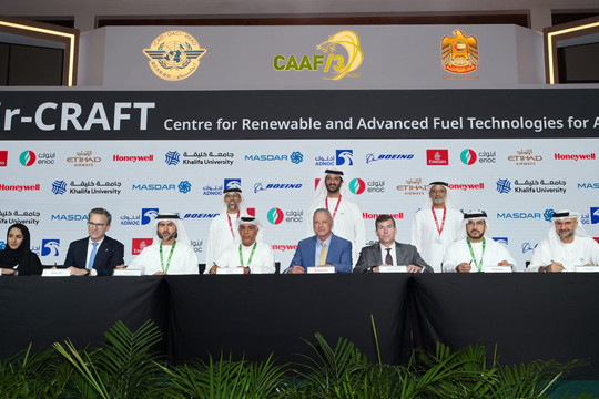 Emirates tham gia Liên minh Air - CRAFT về nhiên liệu hàng không tái tạo
