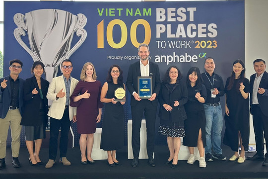 AB InBev Việt Nam giữ vững danh hiệu nơi làm việc tốt nhất Việt Nam