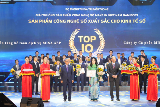 MISA ASP là nền tảng “Make in Vietnam” xuất sắc hạng mục “Kinh tế số”
