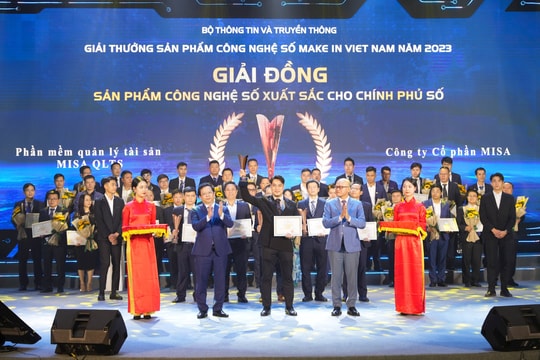 2 giải pháp của MISA được vinh danh sản phẩm công nghệ số xuất sắc “Make in Vietnam 2023” 2 giải pháp của MISA được vinh danh sản phẩm công nghệ số xuất sắc “Make in Vietnam 2023”