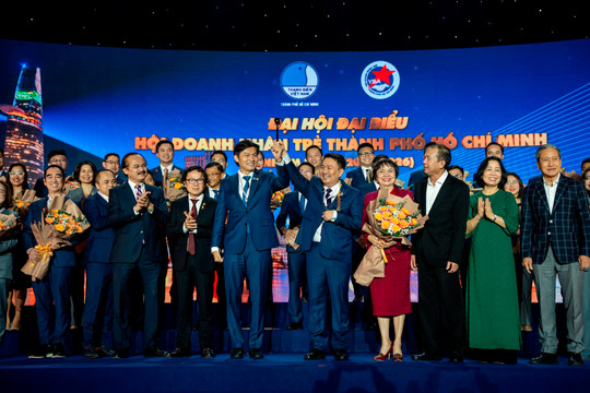 Ông Lê Trí Thông trở thành Tân Chủ tịch Hội Doanh nhân trẻ TP.HCM