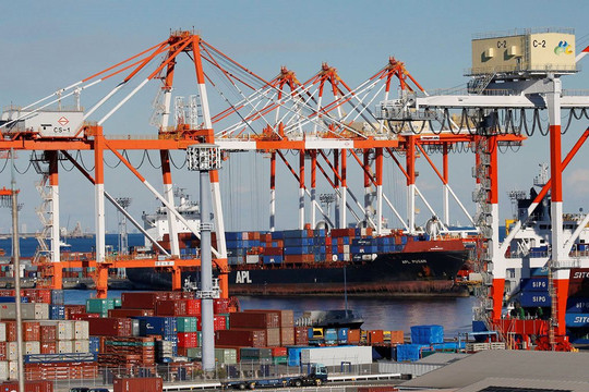 Xuất khẩu của Nhật giảm trong tháng 11 do thị trường Trung Quốc yếu