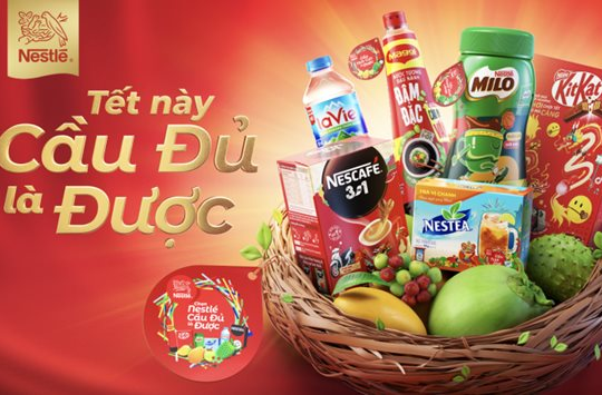 Nestlé khởi động chiến dịch Tết 2024 với thông điệp "Cầu đủ là được"