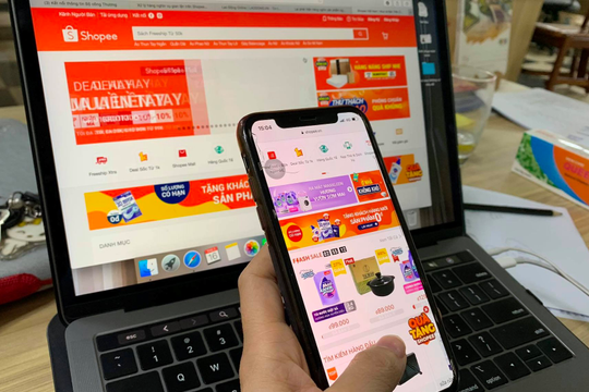 5 sàn thương mại điện tử có doanh thu tăng hơn 50% trong năm 2023