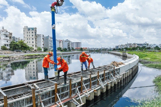 TP.HCM nỗ lực hoàn thành dự án cải tạo kênh Tham Lương – Bến Cát trong dịp 30/4/2025