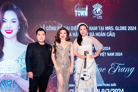 Ngọc Trang đại diện Mrs. Globe Việt Nam 2024 dự thi Mrs Globe 2024