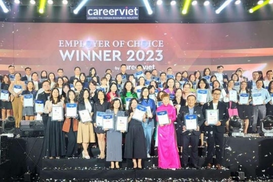 Vinh danh 100 thương hiệu tuyển dụng được yêu thích nhất 2023