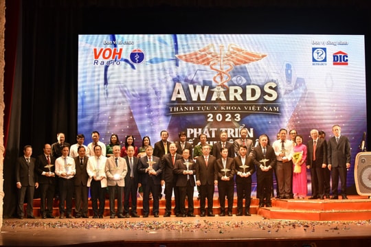 “Thành tựu Y khoa Việt Nam” năm 2023: 12 công trình y tế chuyên sâu đoạt giải thưởng