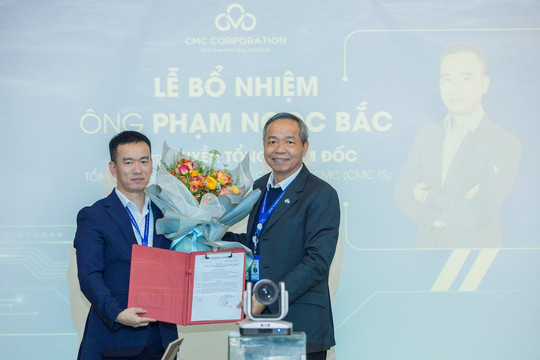 Ông Phạm Ngọc Bắc được bổ nhiệm Quyền Tổng giám đốc CMC TS