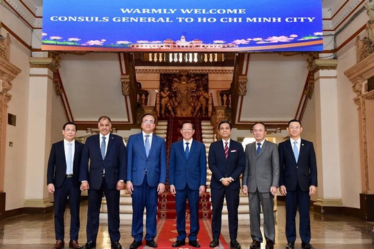 TP.HCM đẩy mạnh hợp tác toàn diện với Campuchia, Lào, Kuwait và Malaysia