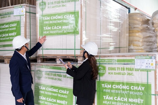 KH Shield: Tiên phong trong sản xuất tấm chống cháy, cách nhiệt
