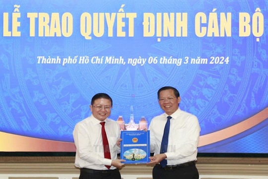 Bổ nhiệm ông Nguyễn Bắc Nam giữ chức Phó giám đốc Sở Nội vụ TP.HCM Bổ nhiệm ông Nguyễn Bắc Nam giữ chức Phó giám đốc Sở Nội vụ TP.HCM