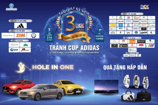 Câu lạc bộ Golf Doanh nhân BGC tổ chức giải golf kỷ niệm 3 năm ngày thành lập Câu lạc bộ Golf Doanh nhân BGC tổ chức giải golf kỷ niệm 3 năm ngày thành lập