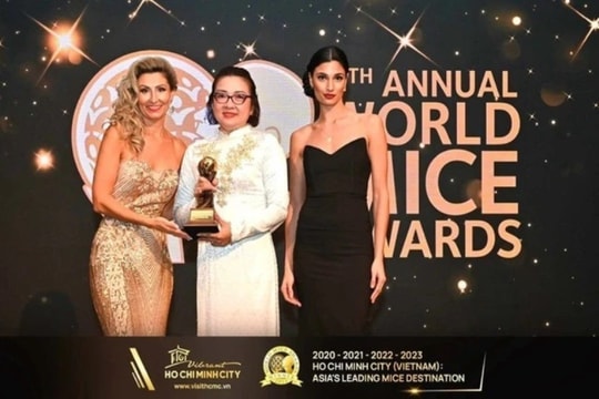 TP.HCM được vinh danh tại Giải thưởng Du lịch MICE Thế giới năm 2023 TP.HCM được vinh danh tại Giải thưởng Du lịch MICE Thế giới năm 2023