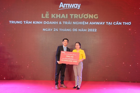Amway Việt Nam khai trương chuỗi siêu thị và trung tâm trải nghiệm Amway Việt Nam khai trương chuỗi siêu thị và trung tâm trải nghiệm