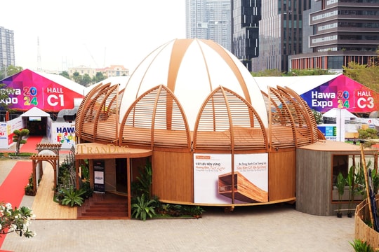 Trần Đức kiến tạo tác phẩm nghệ thuật từ nét văn hoá Việt