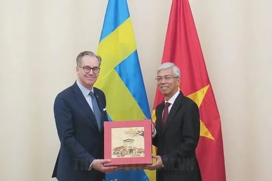 TP.HCM mong muốn tăng cường quan hệ hợp tác với Thụy Điển