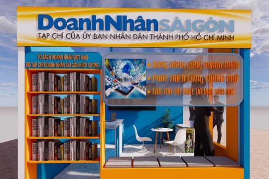 Nhiều hoạt động tại gian hàng của Tạp chí Doanh Nhân Sài Gòn ở Hội báo toàn quốc năm 2024