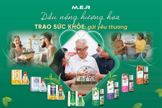M.E.R: Dầu nóng hương hoa, món quà du lịch độc đáo