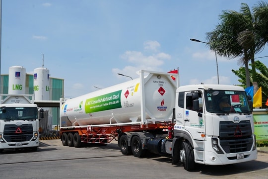 Khí thiên nhiên hóa lỏng sẵn sàng phục vụ sản xuất công nghiệp