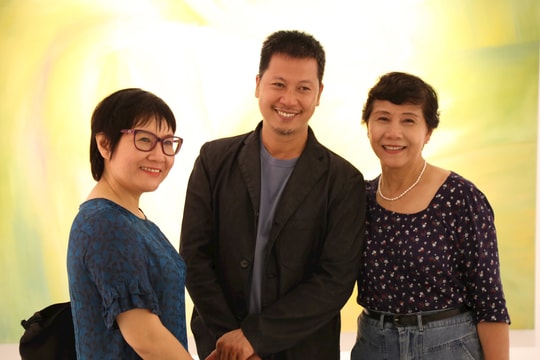 ‘Vùng Lụa’ thay đổi nhận thức trong tranh trừu tượng của nhà thơ Bùi Chát