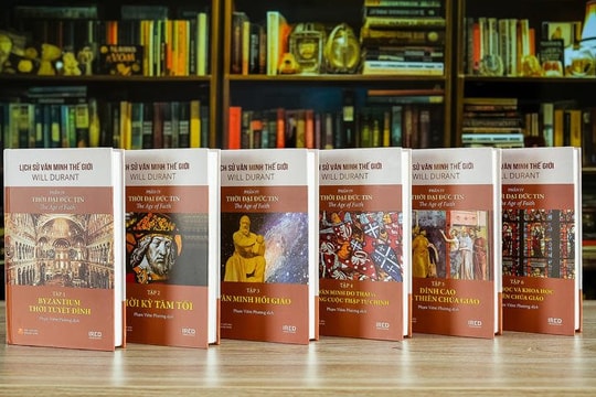 Trọn bộ 45 quyển "Lịch sử văn minh thế giới" là nguồn tài liệu quý báu cho sinh viên Trọn bộ 45 quyển "Lịch sử văn minh thế giới" là nguồn tài liệu quý báu cho sinh viên