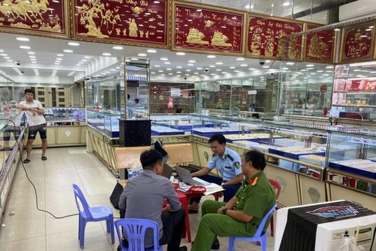 TP.HCM: Phát hiện nhiều cửa hàng vàng kinh doanh không có nguồn gốc