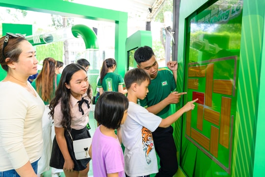 “Trạm sạc Sức bền 24h khổng lồ” thu hút hàng nghìn gia đình Việt